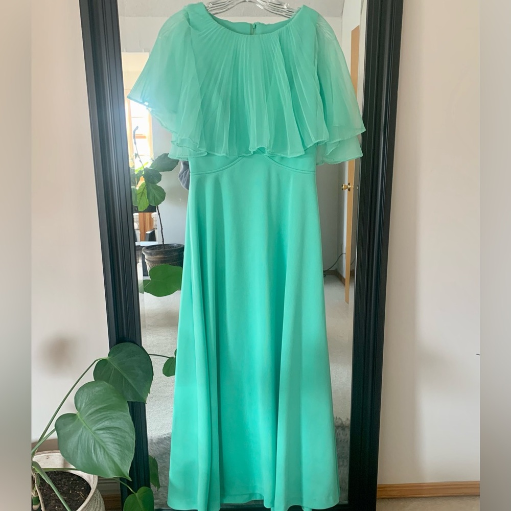 70’s Hollywood Glam Vintage Full Length Dress